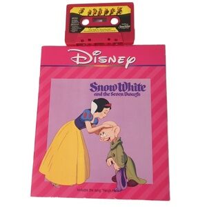 Snow White and the Seven Dwarfs, Walt Disney Read-Along Book & Tape